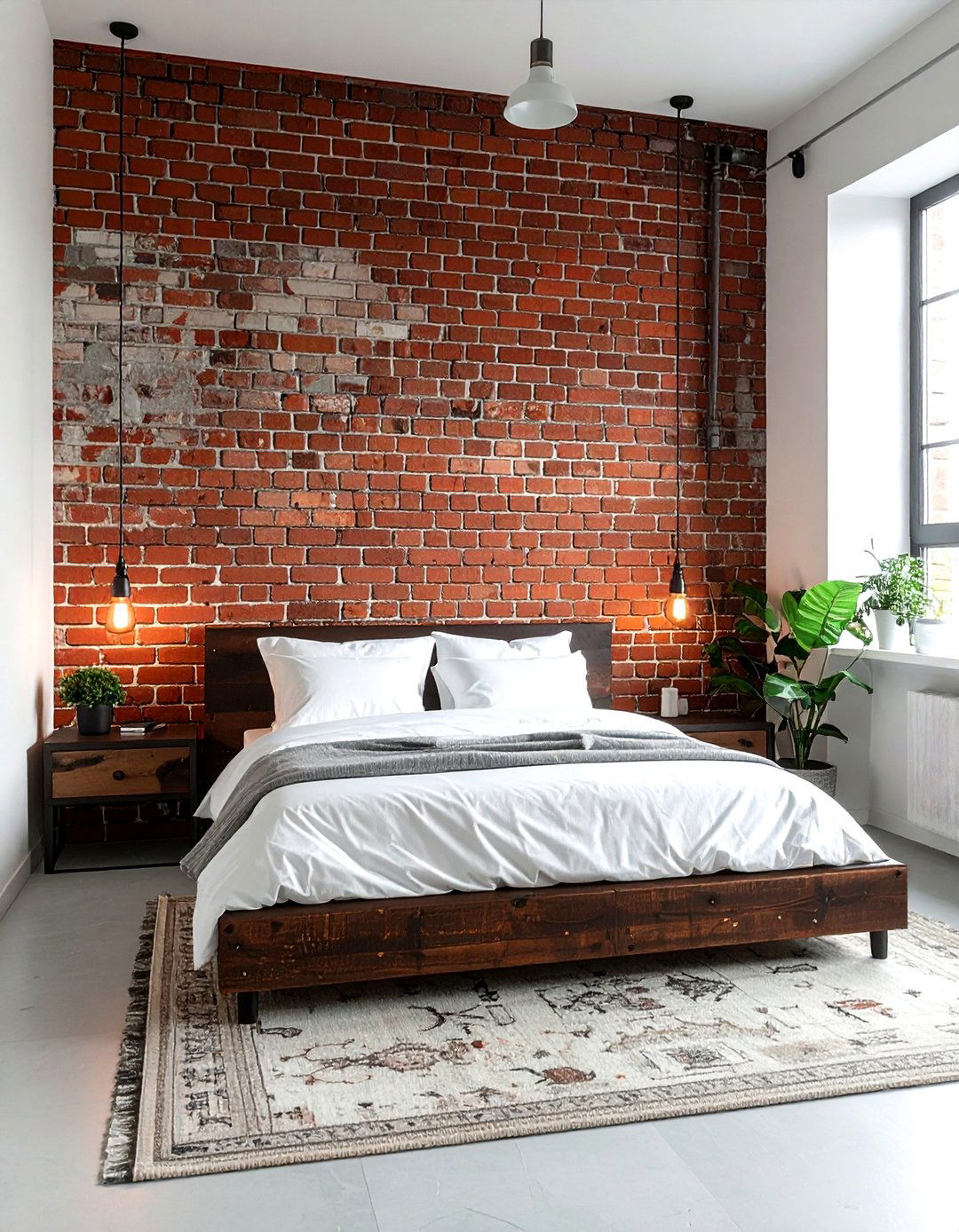 Exposed brick wall - 30 timeless decor ideas