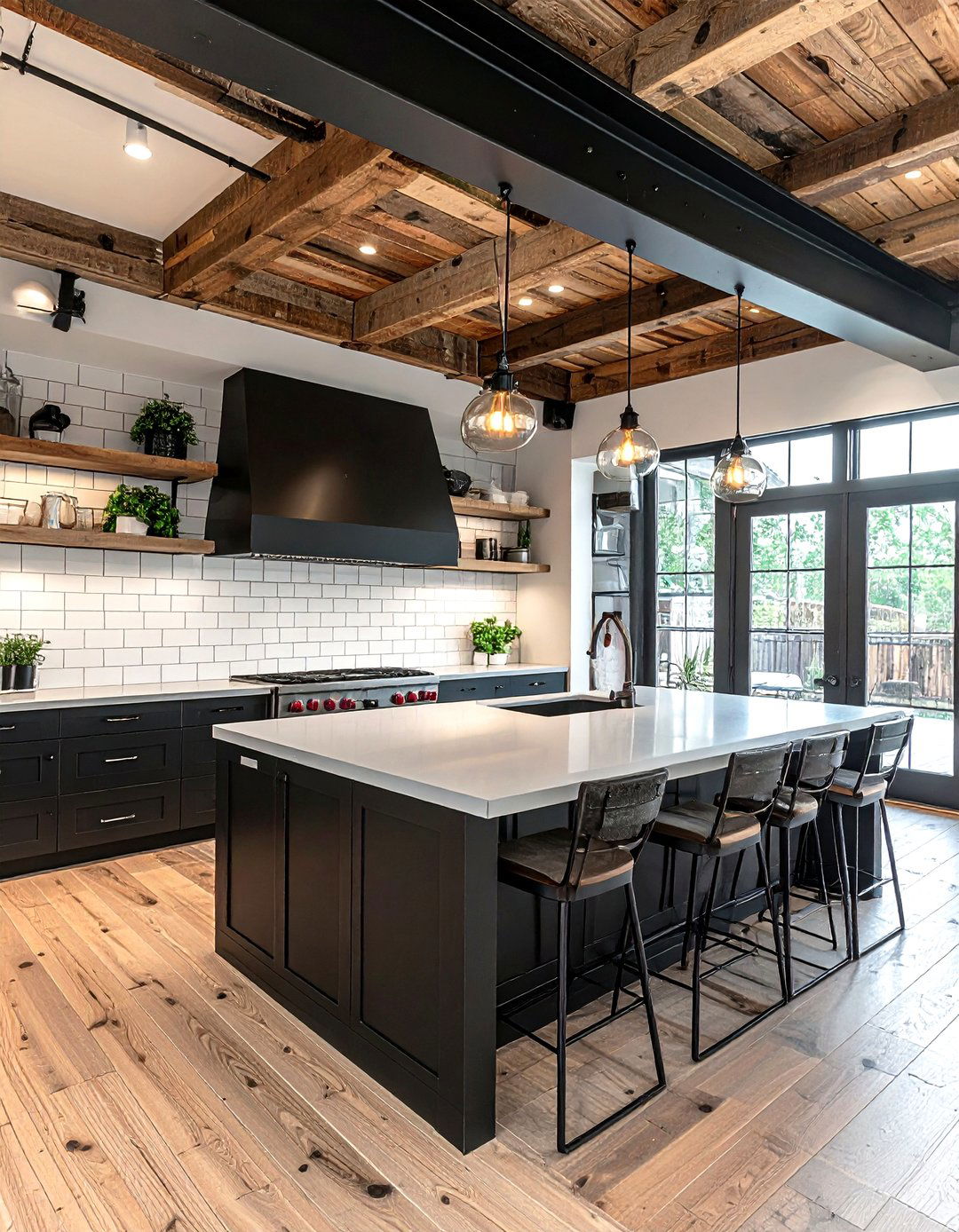 Exposed steel beam - 30 architect home decor ideas