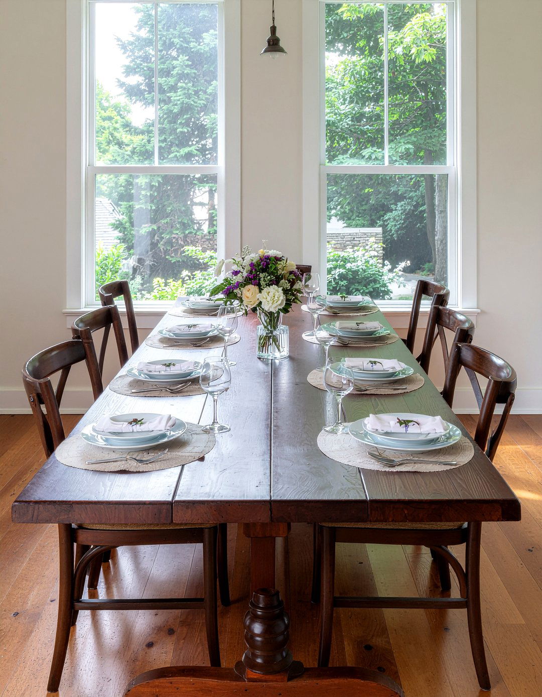 Extendable Farmhouse Dining Table - 30 farmhouse dining table ideas