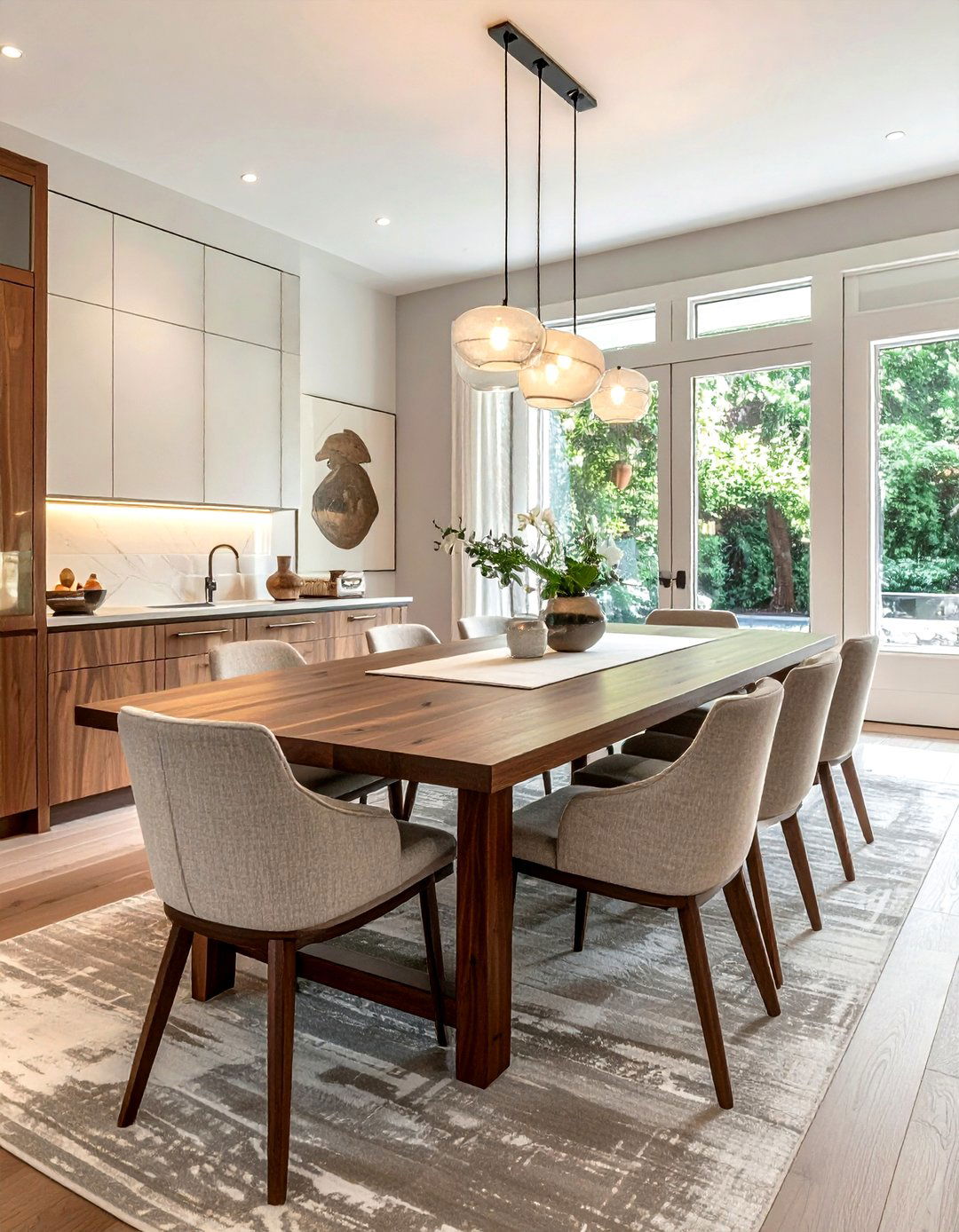 Extendable dining table - 30 kitchen dining table ideas