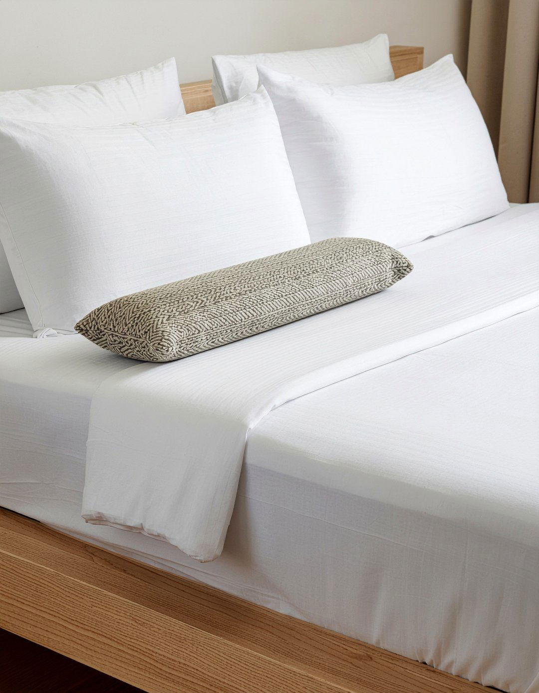 Extra long lumbar bed pillow - 30 bedroom bolster pillows