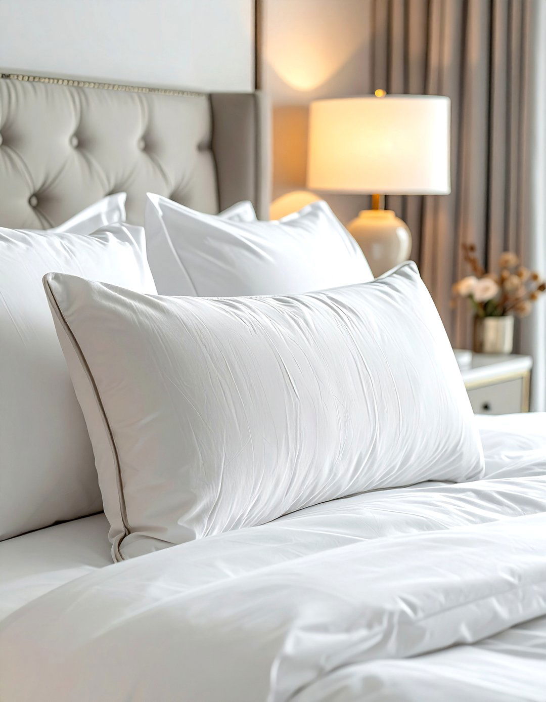 Extra long lumbar pillow for bed - 30 lumbar pillow ideas