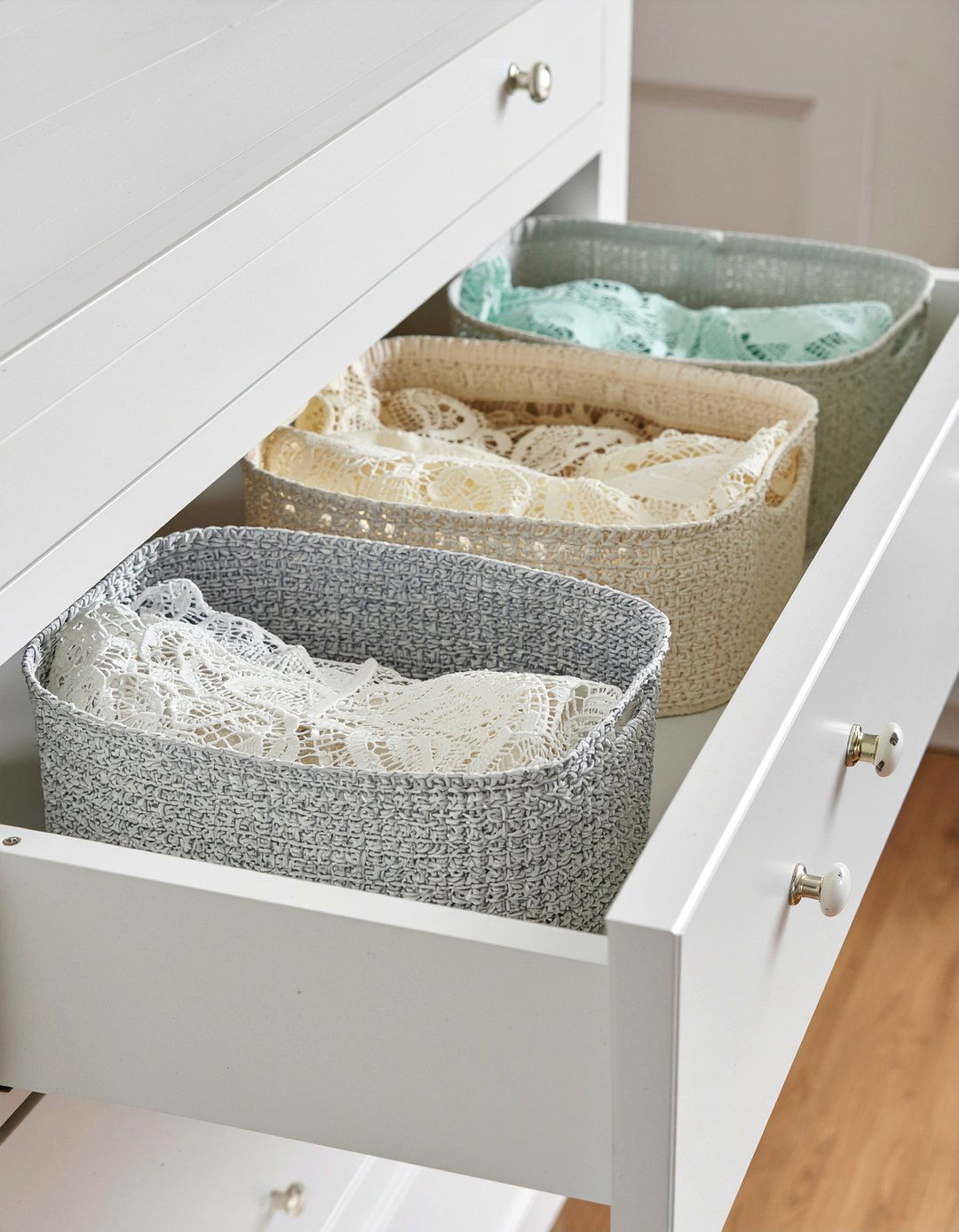 Fabric Bin Inserts - 30 bedroom drawer organizers