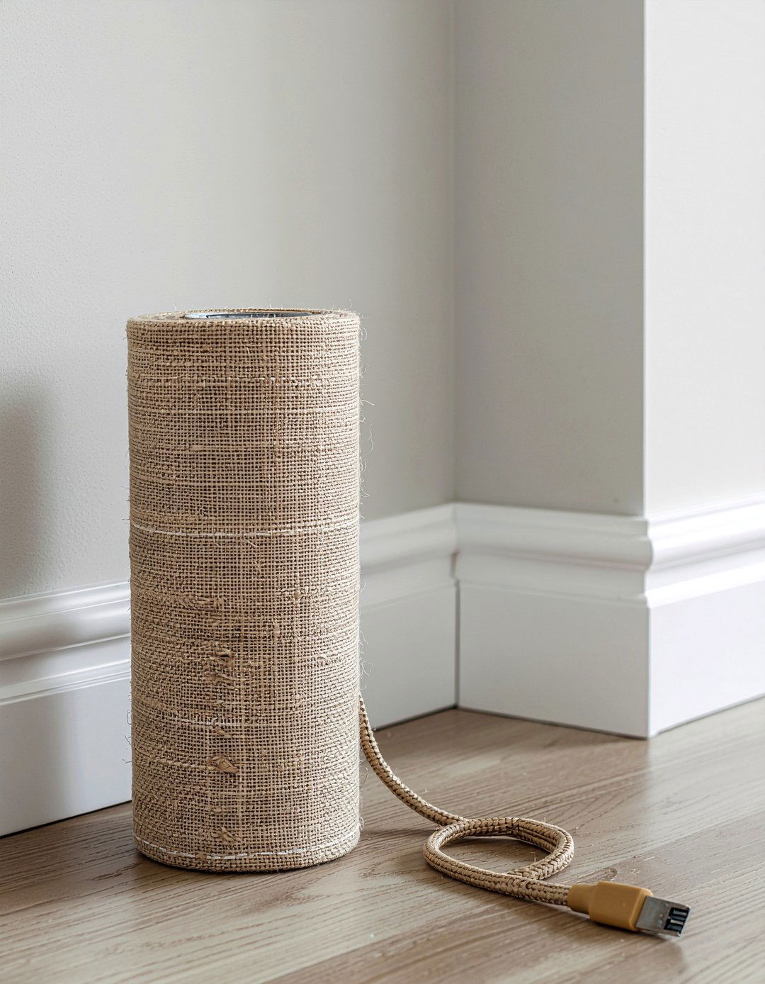 Fabric Cord Covers - 30 fabric decor ideas