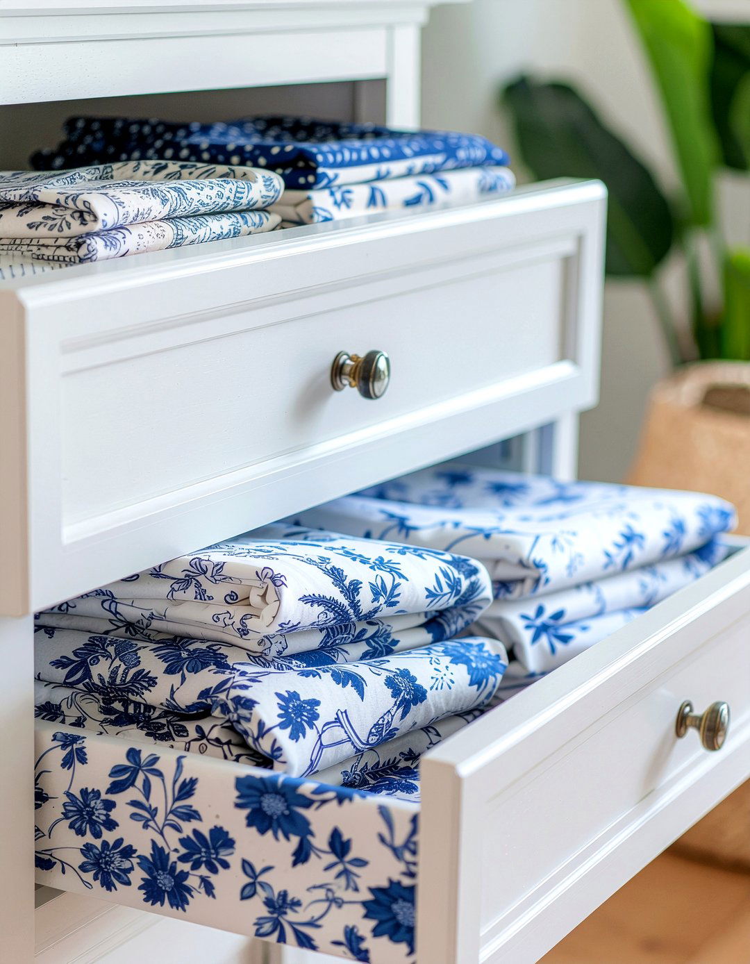 Fabric Drawer Liners - 30 fabric decor ideas