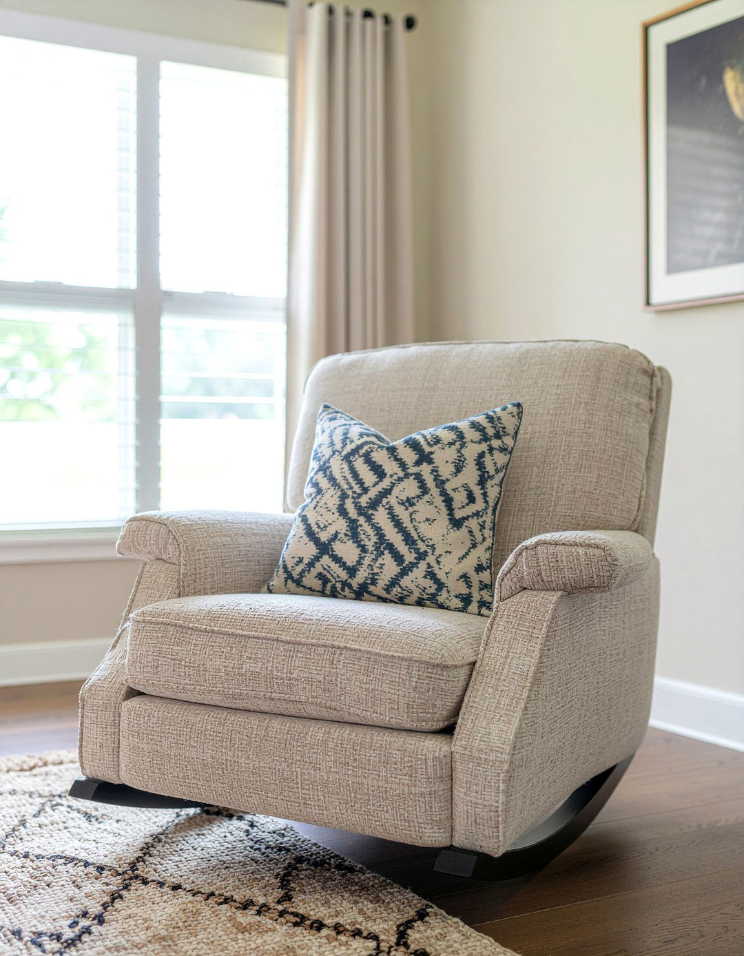 Fabric Rocker Recliner - 30 living room rocker recliner ideas