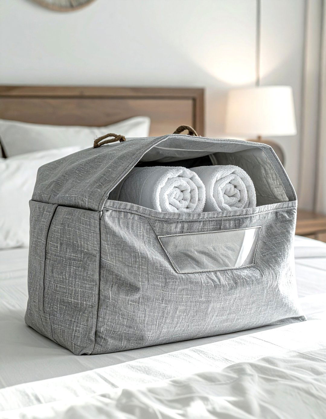 Fabric Storage Bag - 30 bathroom under bed storage ideas