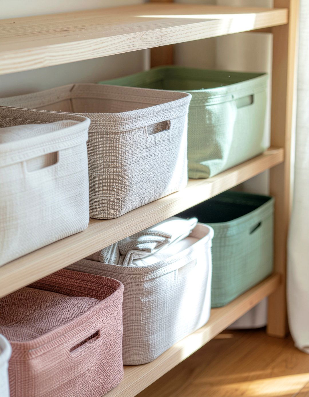 Fabric Storage Bins - 30 bedroom storage cubes