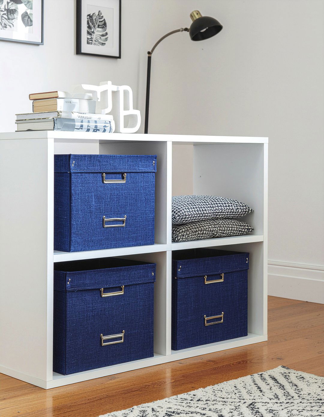 Fabric Storage Cubes - 30 bedroom storage boxes