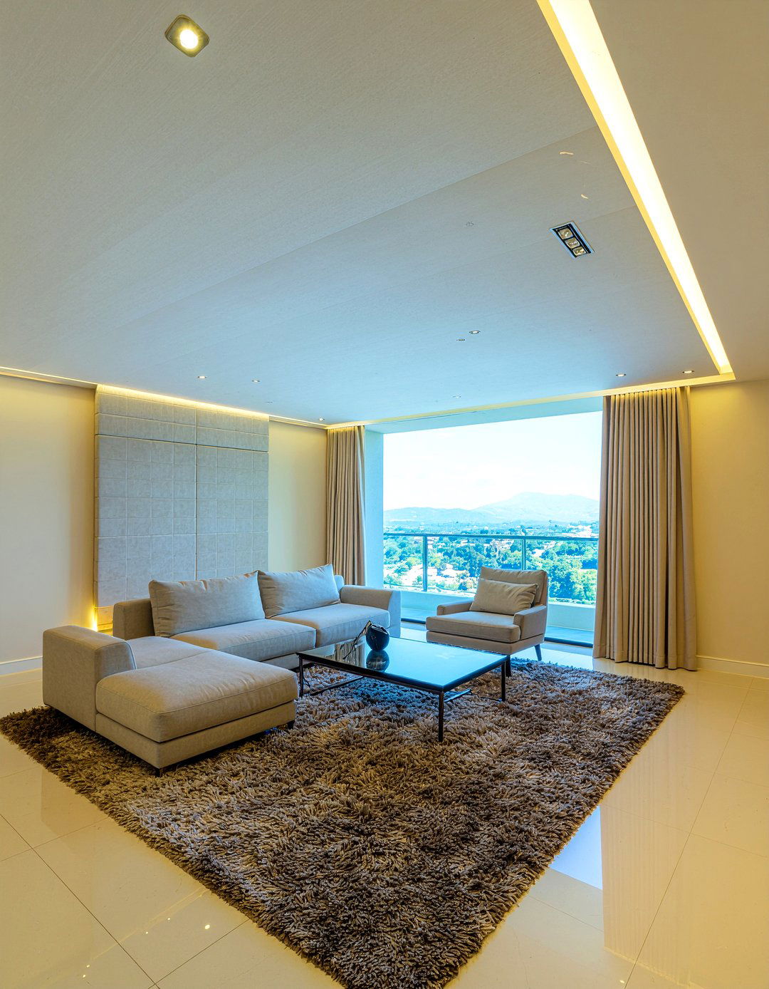 Fabric ceiling - 30 living room statement ceiling ideas