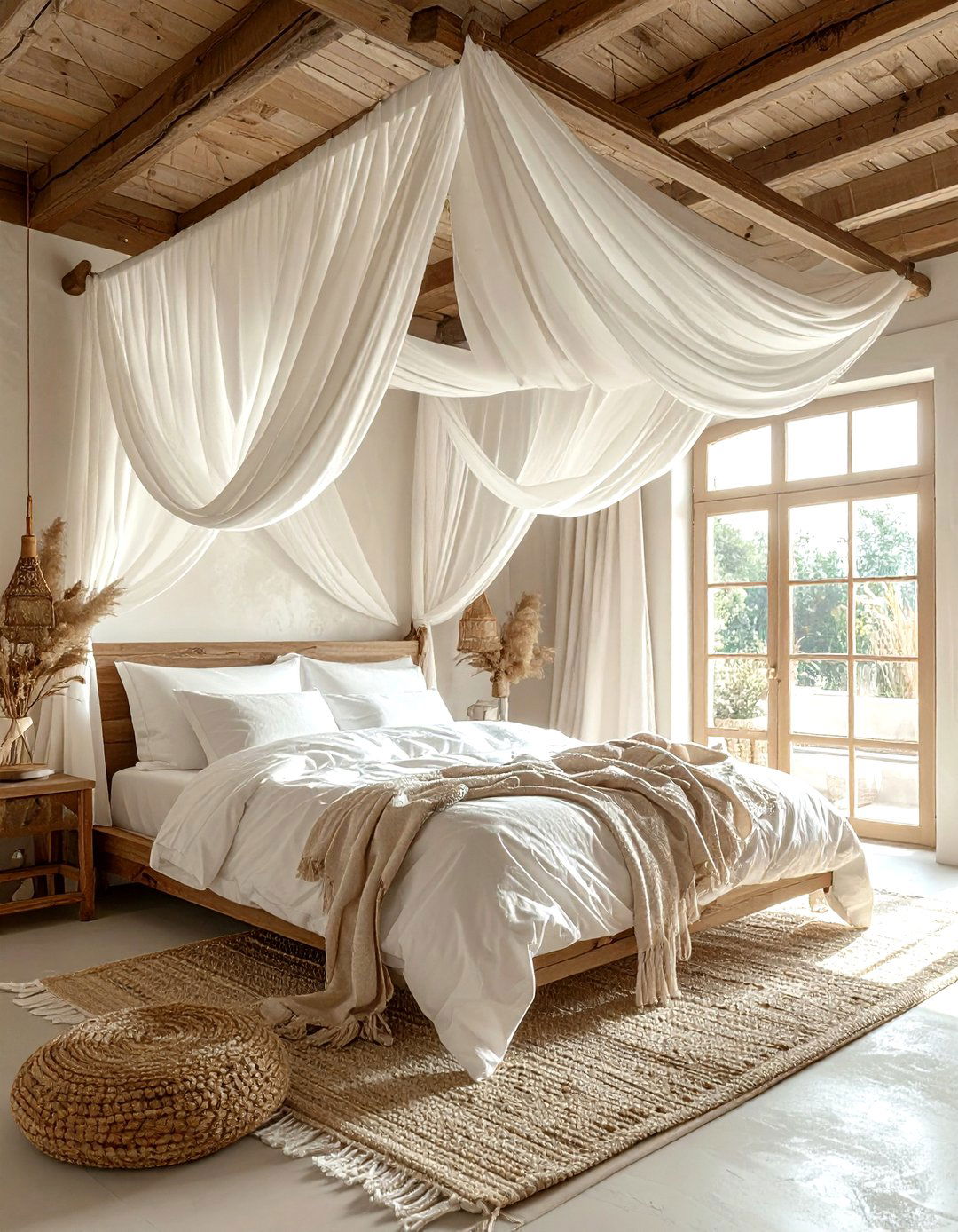 Fabric draped ceiling - 30 bedroom ceiling design ideas