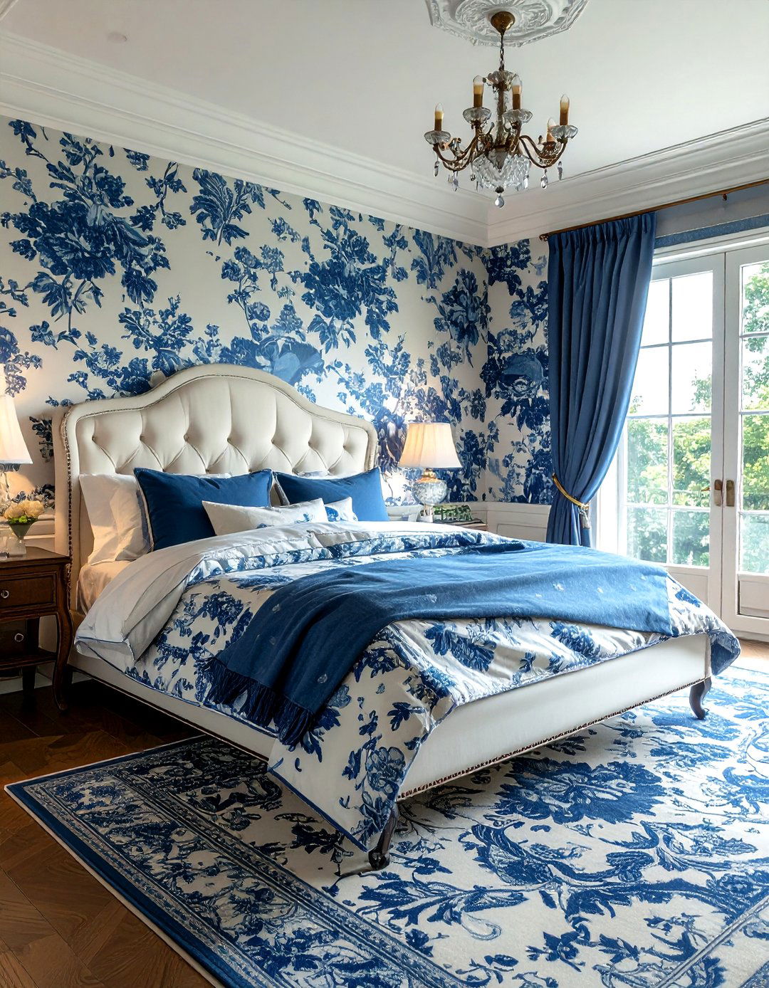 Fabric wall covering - 30 removable decor ideas