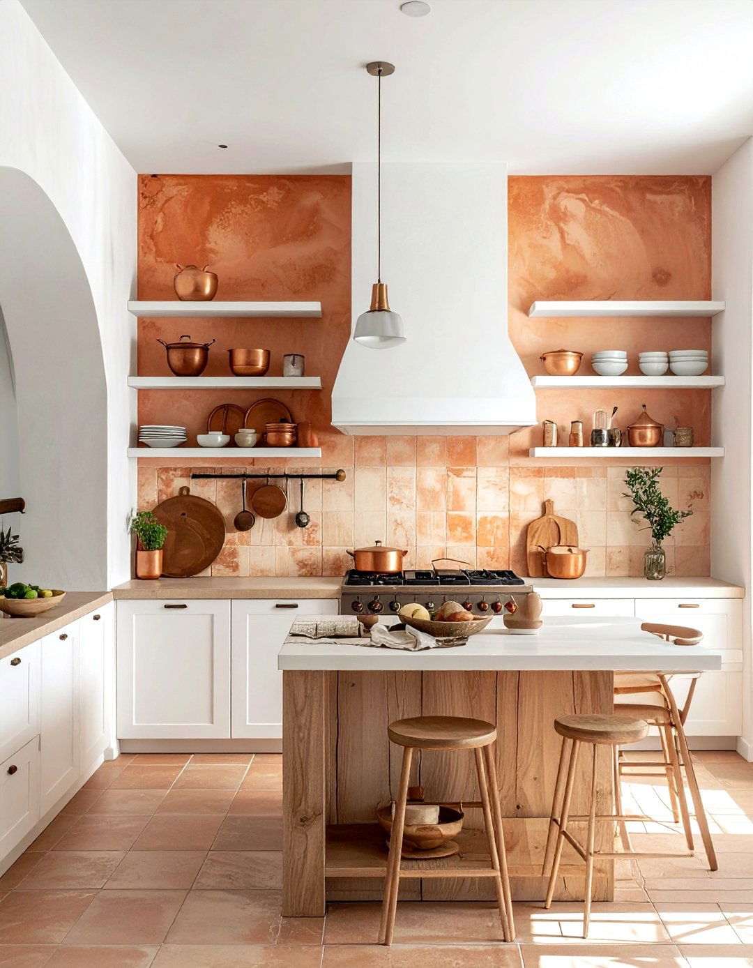 Faded Terracotta Clay - 30 subtle wallpaper ideas