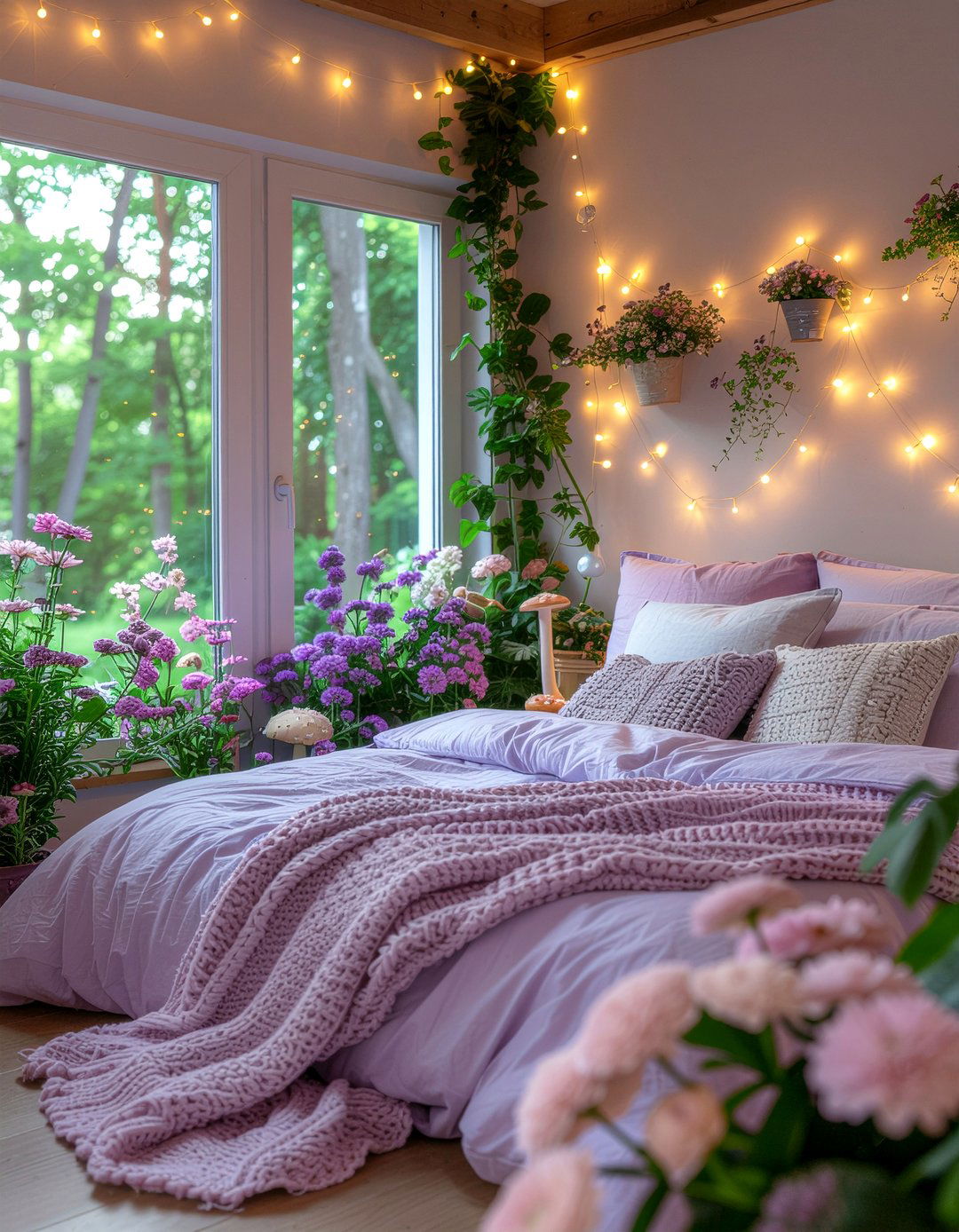 Fairy Garden Bedroom - 30 garden themed bedroom ideas