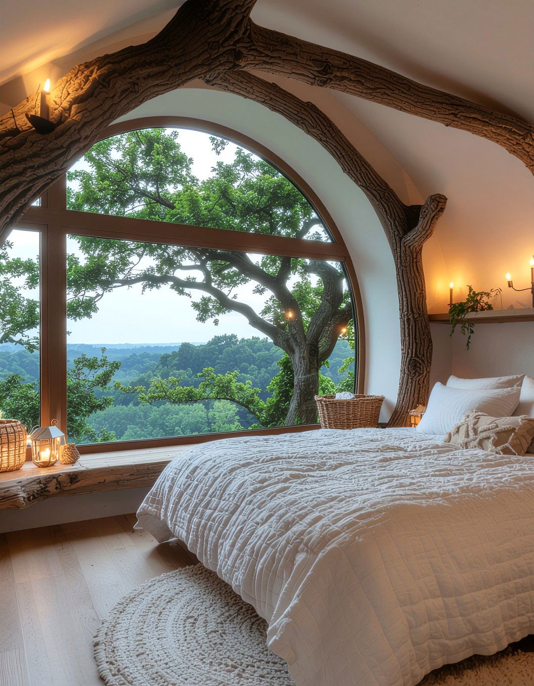 Fairy tale treehouse - 30 treehouse bedroom ideas
