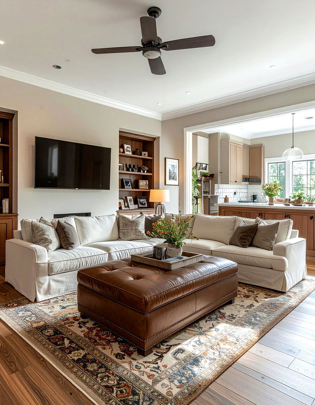 Family Room - 30 traditional home decor ideas