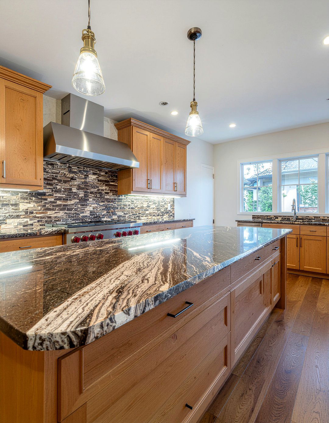 Fantasy Brown Quartzite - 30 quartzite countertop kitchen ideas