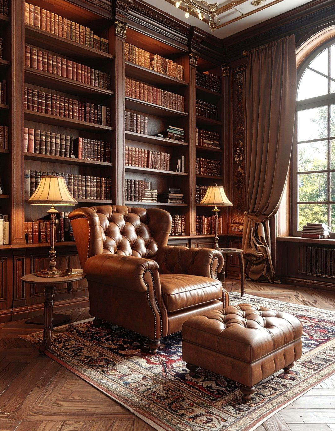 Fantasy Library Room - 30 nerd bedroom ideas