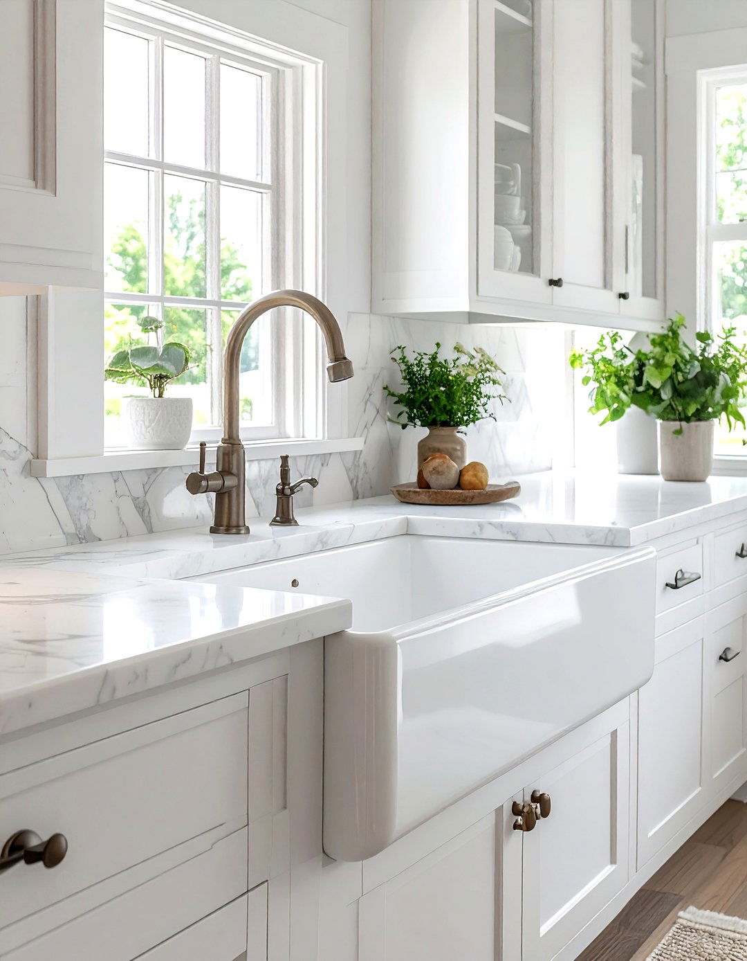 Farmhouse Apron Sink - 30 one-of-a-kind kitchen ideas