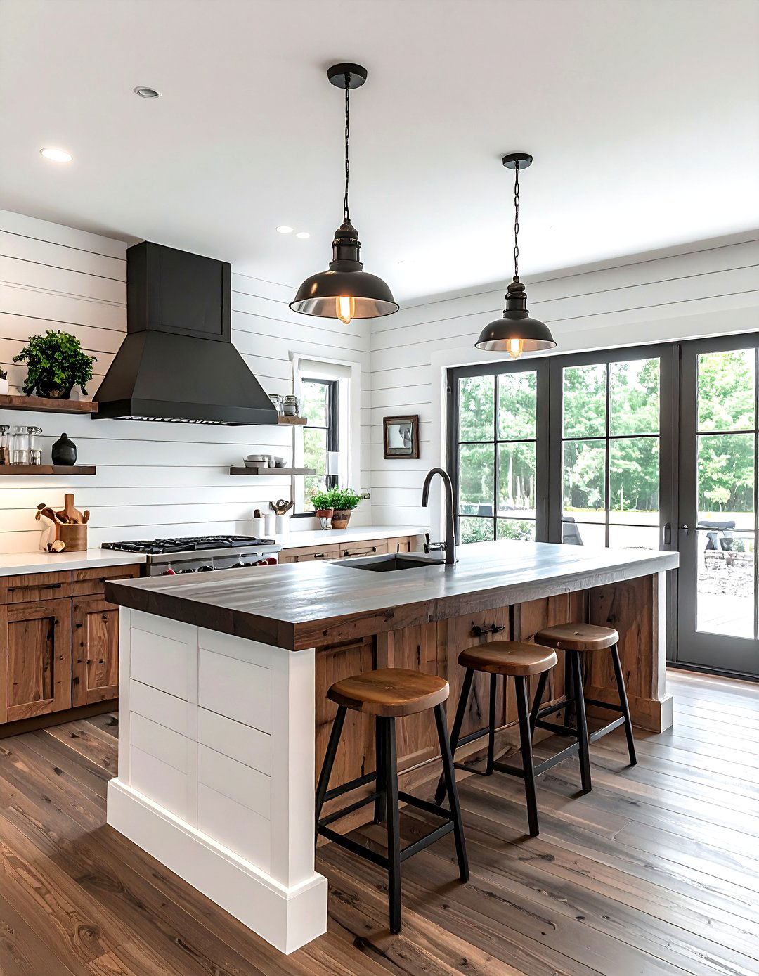 Farmhouse Basement Bar - 30 basement bar ideas