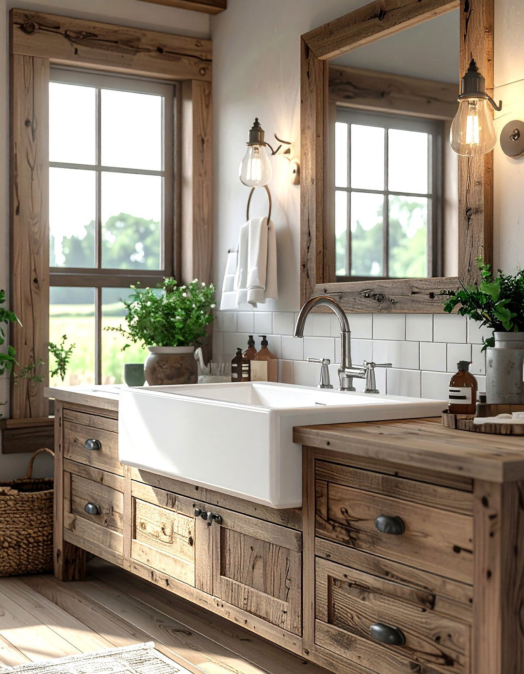 Farmhouse Bathroom Polished Nickel - 30 polished nickel bathroom ideas