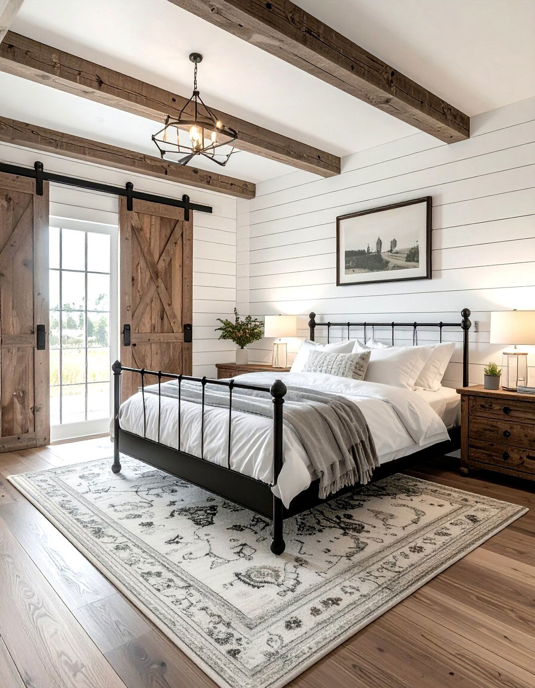 Farmhouse Bedroom - 30 model home bedroom ideas