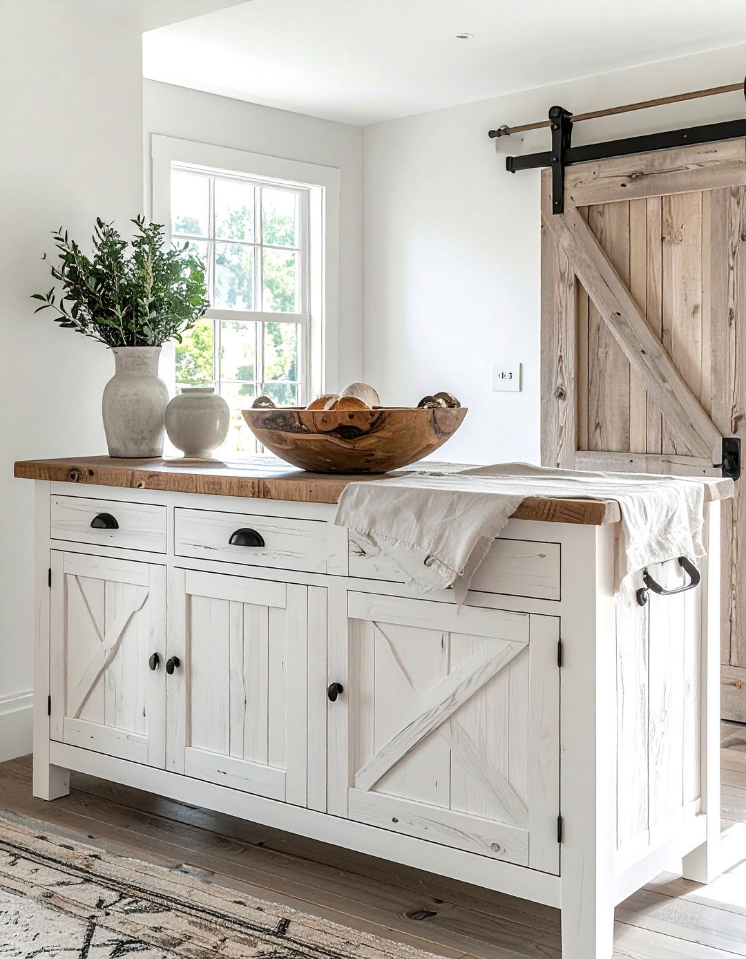 Farmhouse Buffet Cabinet - 30 dining room buffet ideas