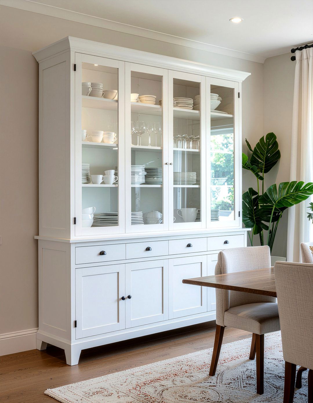 Farmhouse Buffet Glass Doors - 30 farmhouse buffet dining room ideas