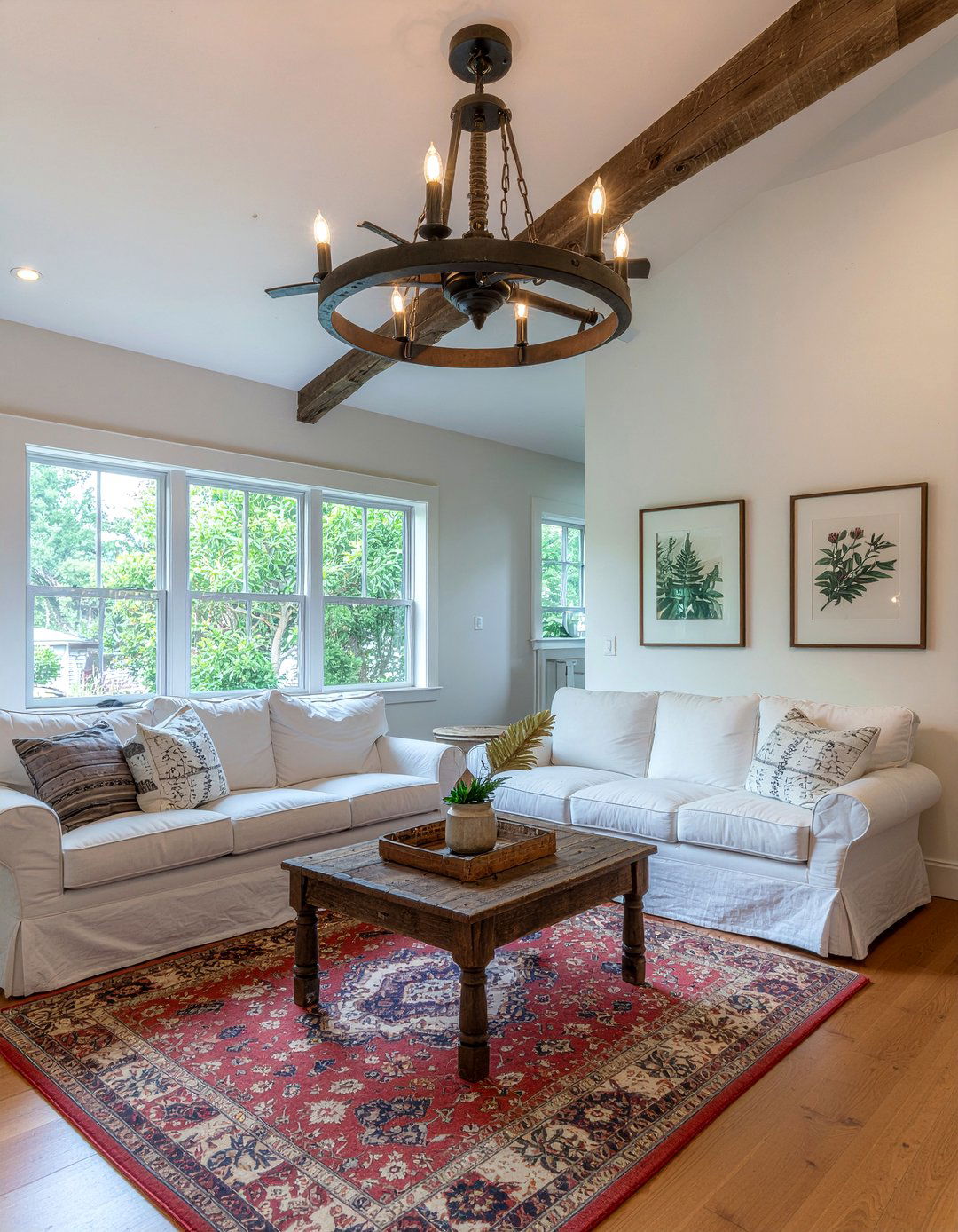 Farmhouse Chandelier For Rustic Living Room - 30 living room chandelier sizing ideas