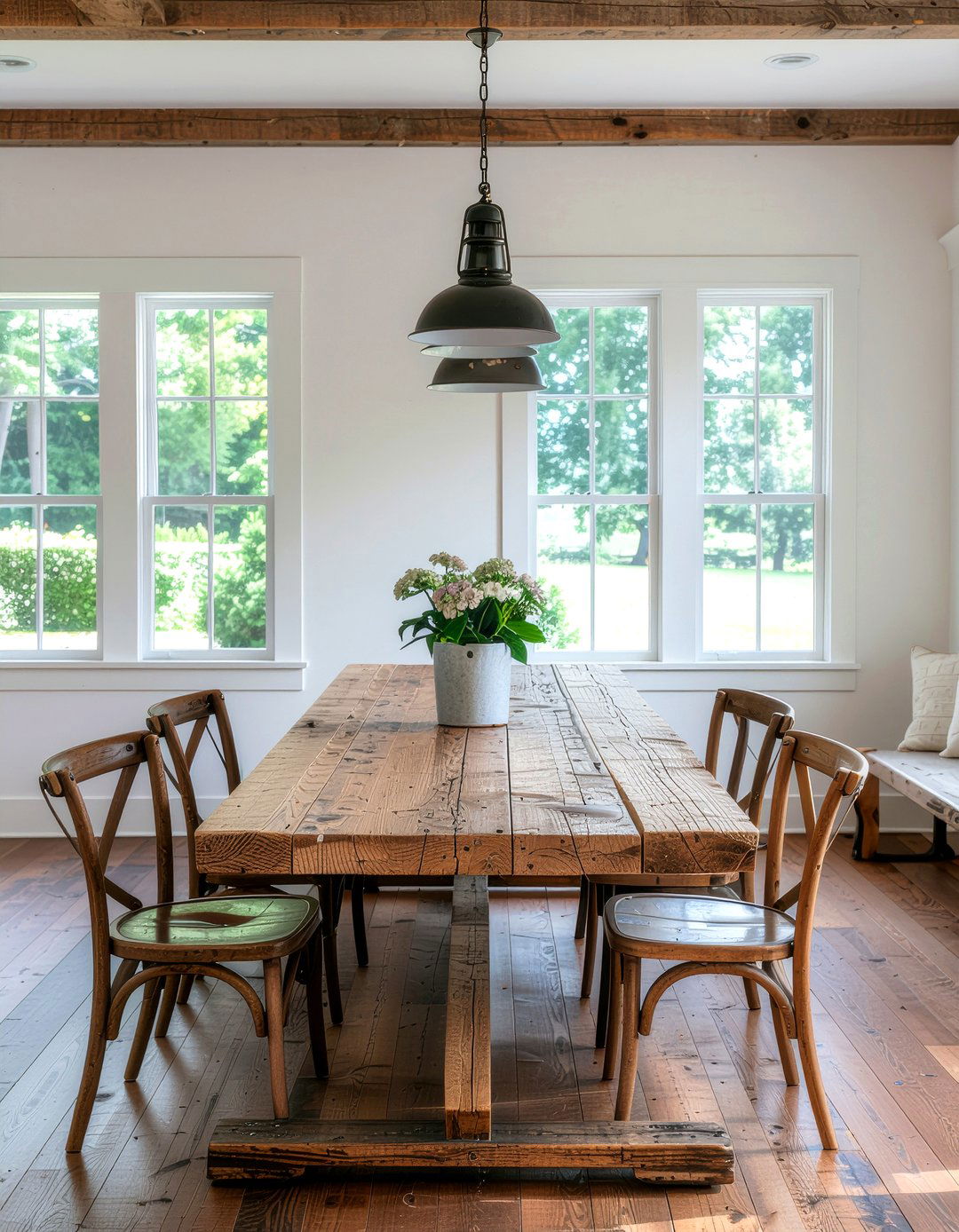 Farmhouse Dining Room - 30 incredible dining room ideas