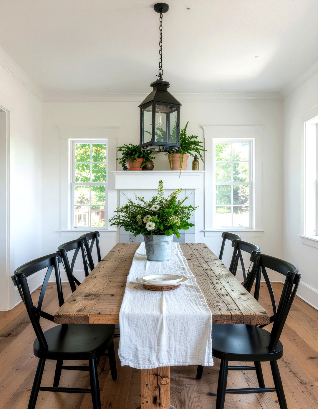 Farmhouse Dining Room - 30 polished dining room ideas