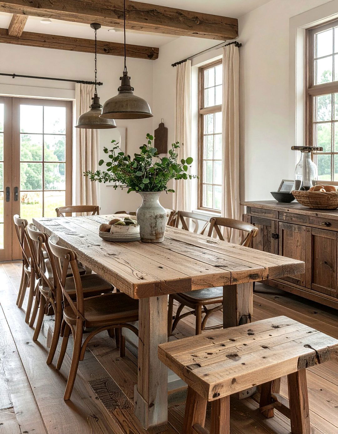 Farmhouse Dining Room - 30 unique dining room ideas