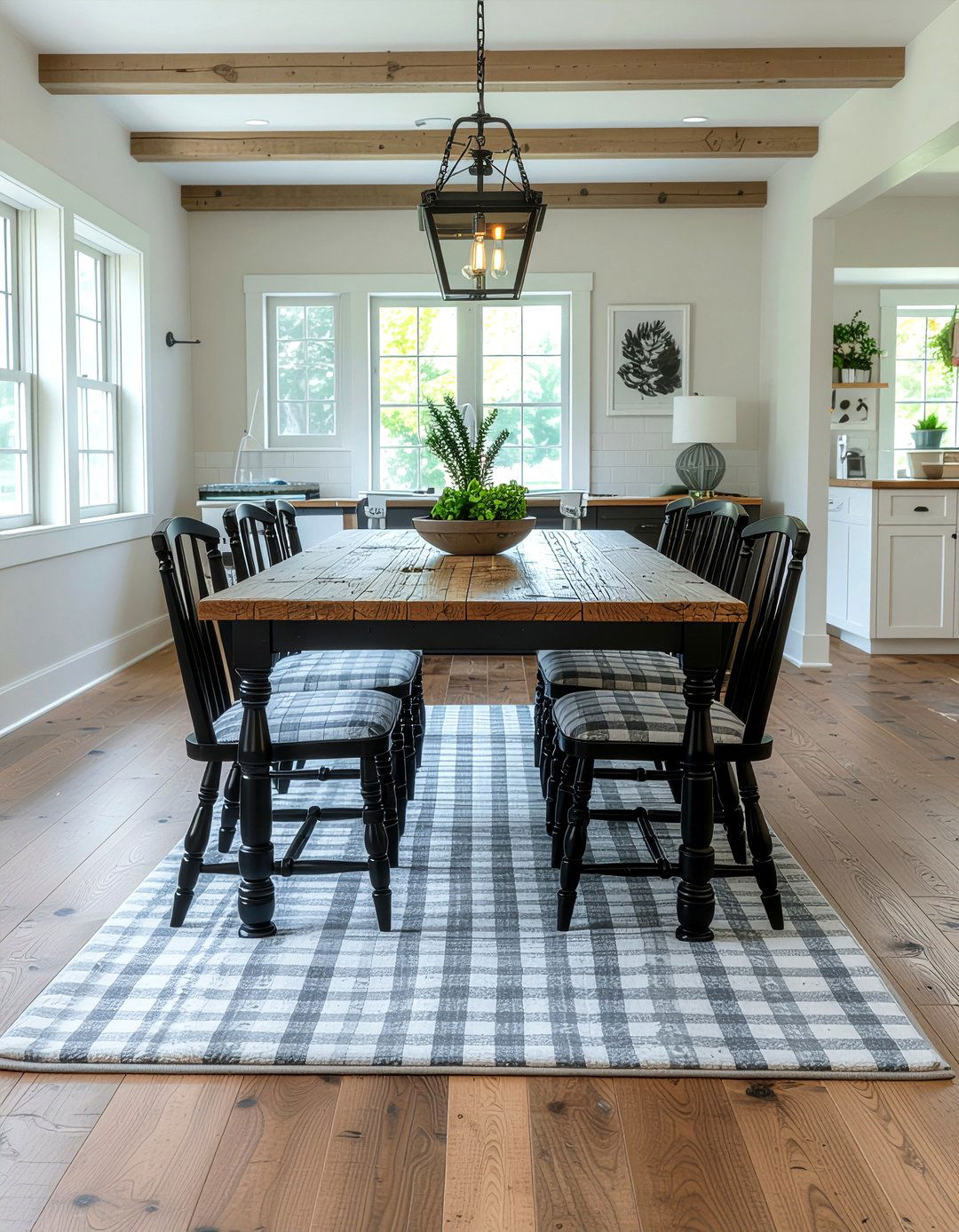 Farmhouse Dining Room Carpet - 30 dining room carpet ideas