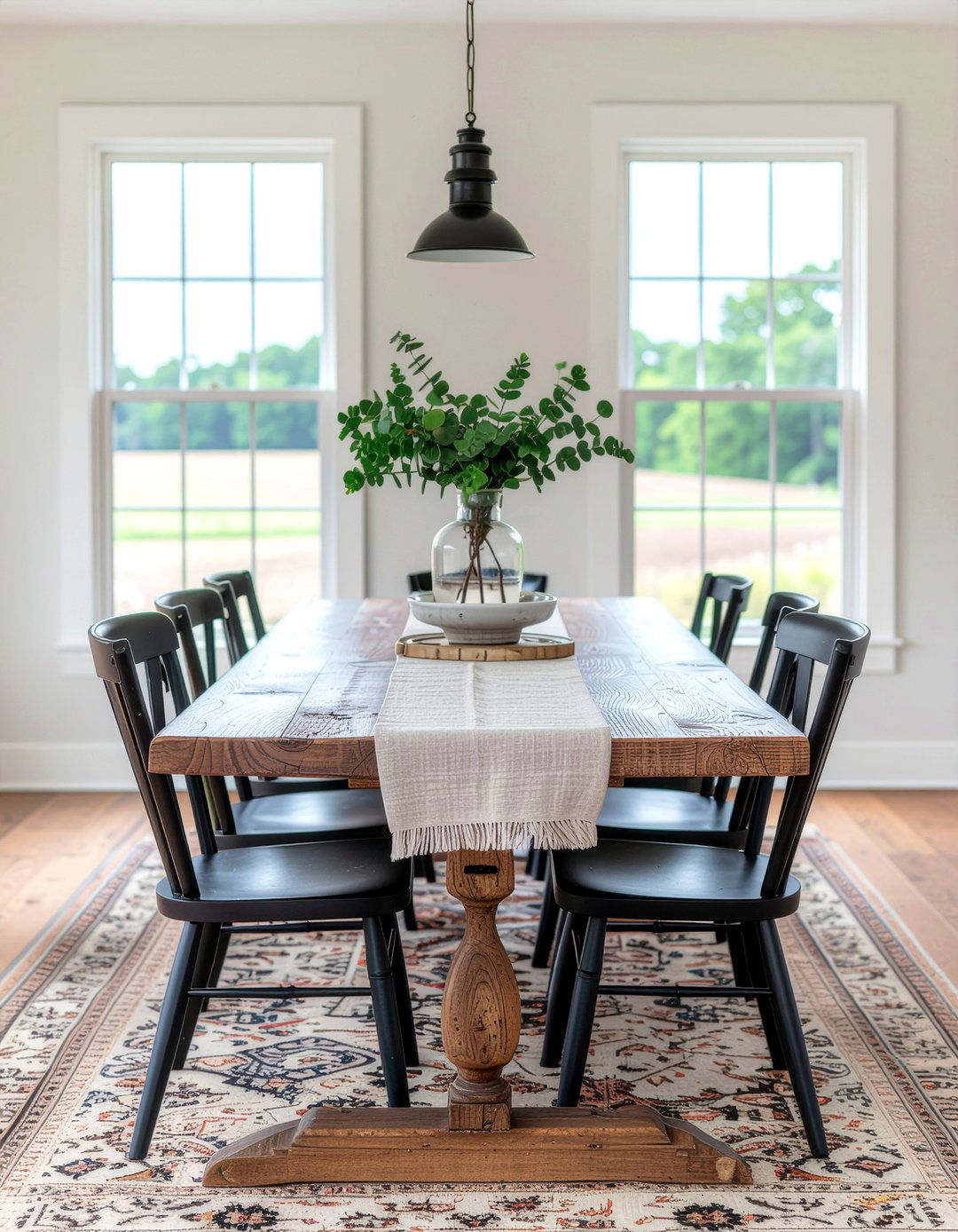 Farmhouse Dining Table - 30 farmhouse home decor ideas