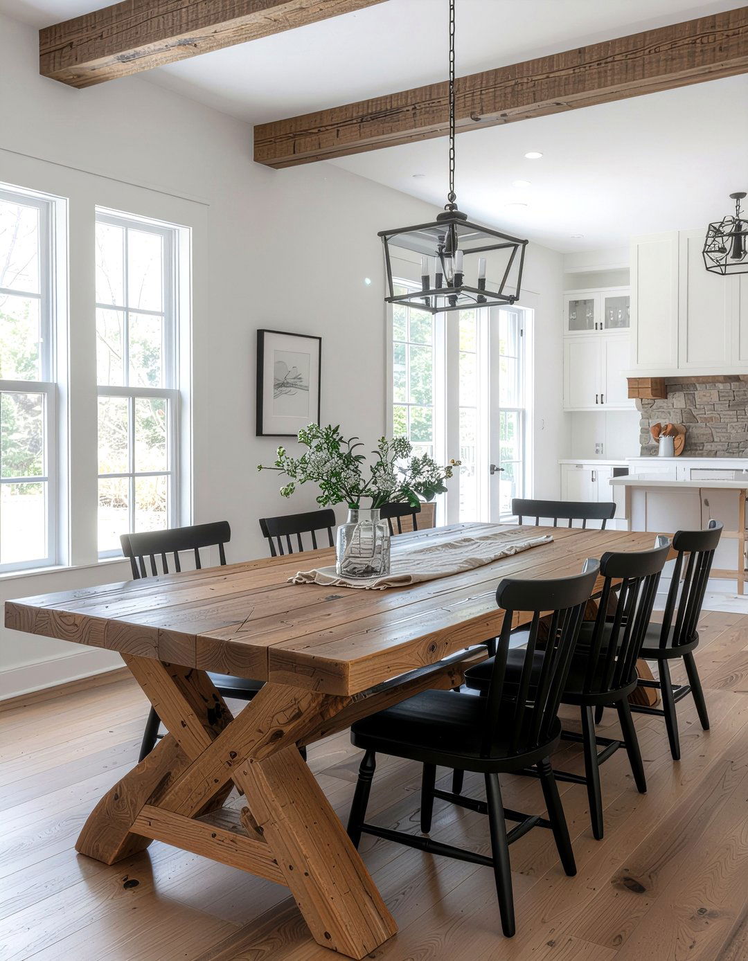 Farmhouse Dining Table - 30 dining table for 8 ideas