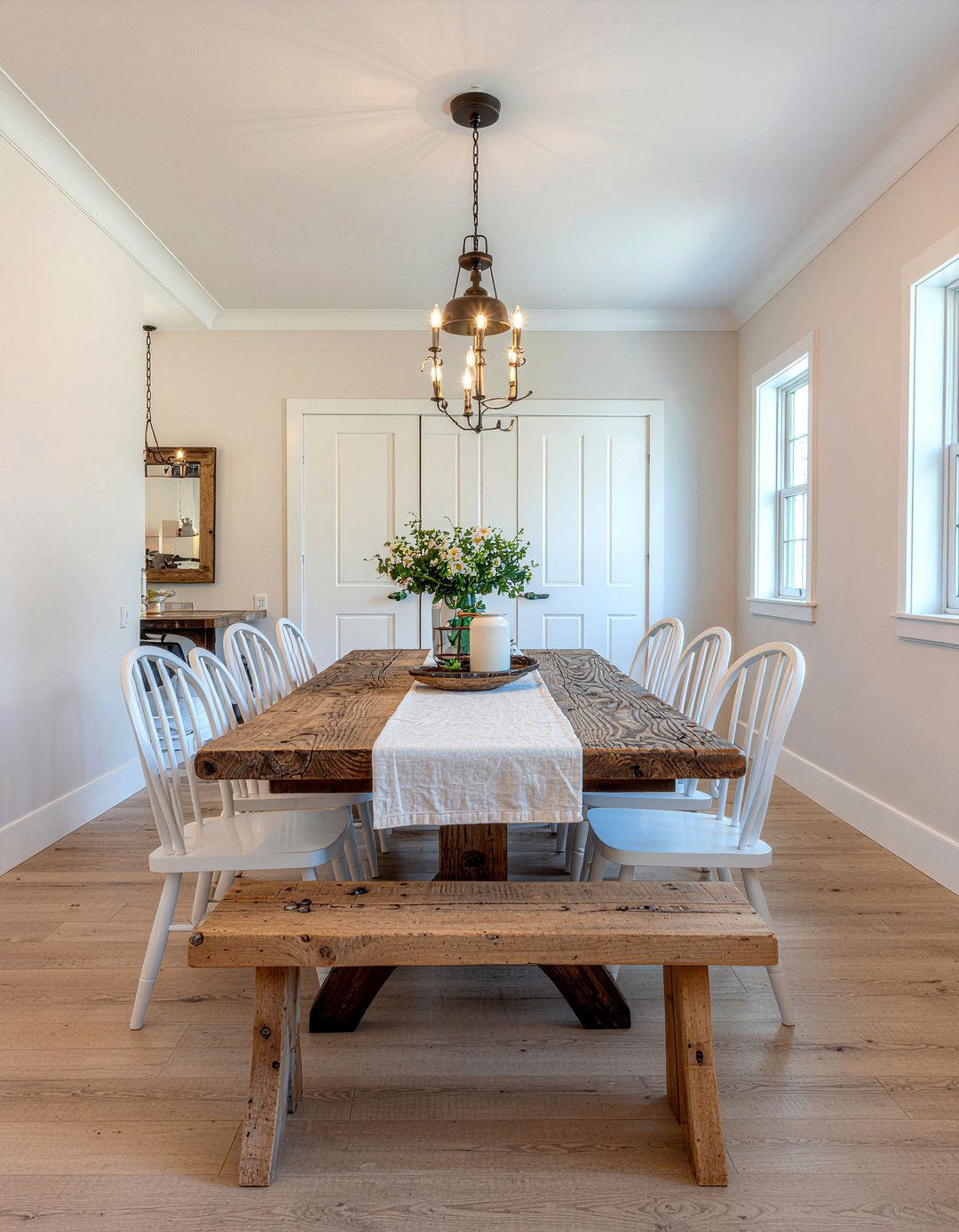 Farmhouse Dining Table Set - 30 curated dining room ideas
