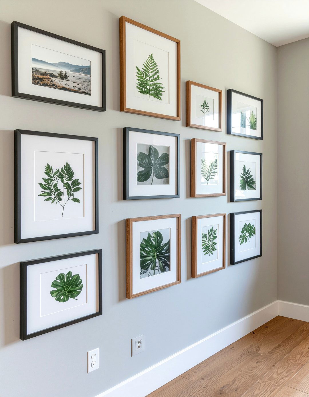 Farmhouse Gallery Wall - 30 farmhouse home decor ideas