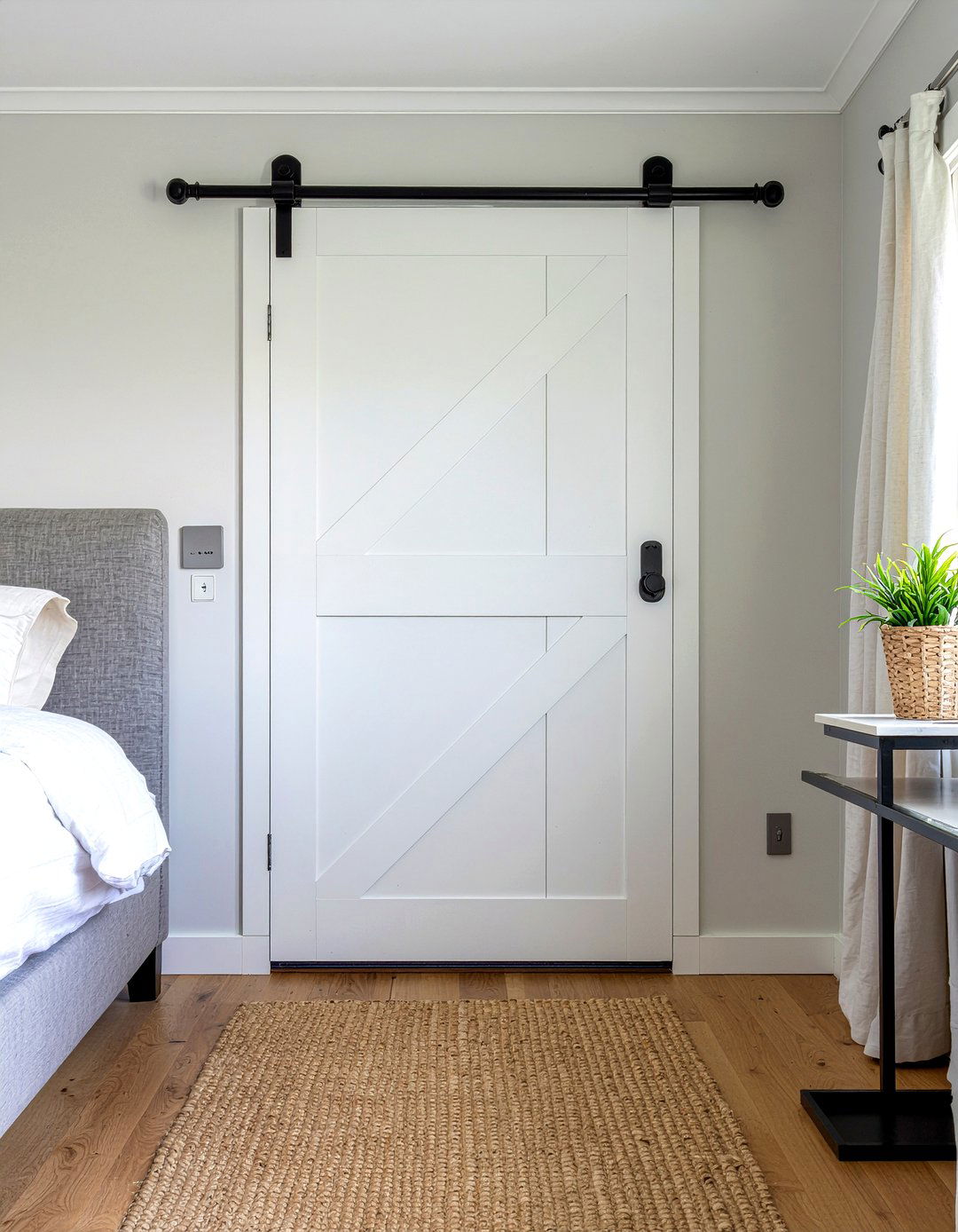 Farmhouse K Frame Door - 30 bedroom barn doors