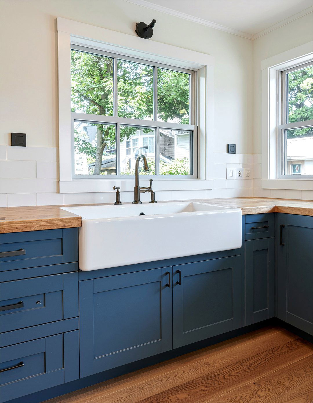 Farmhouse Kitchen Apron Sink - 30 show home kitchen ideas