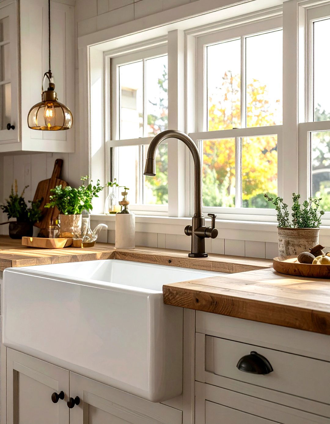 Farmhouse Kitchen Faucet - 30 touchless faucet ideas