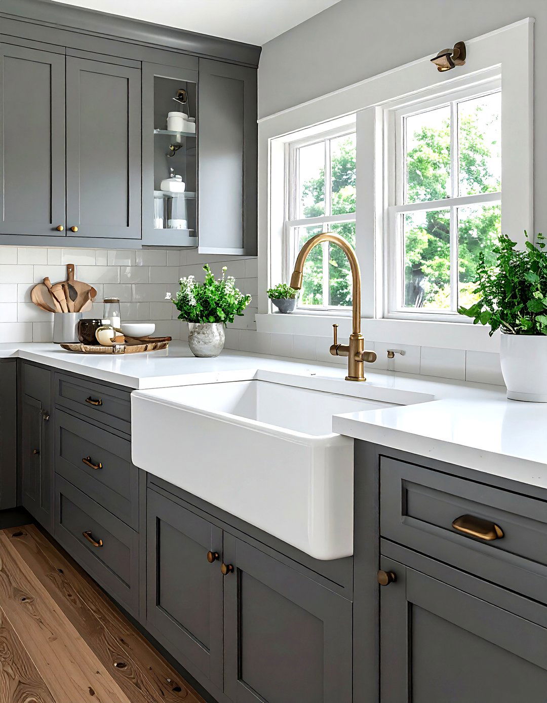 Farmhouse Kitchen Sink - 30 kitchen redesign ideas