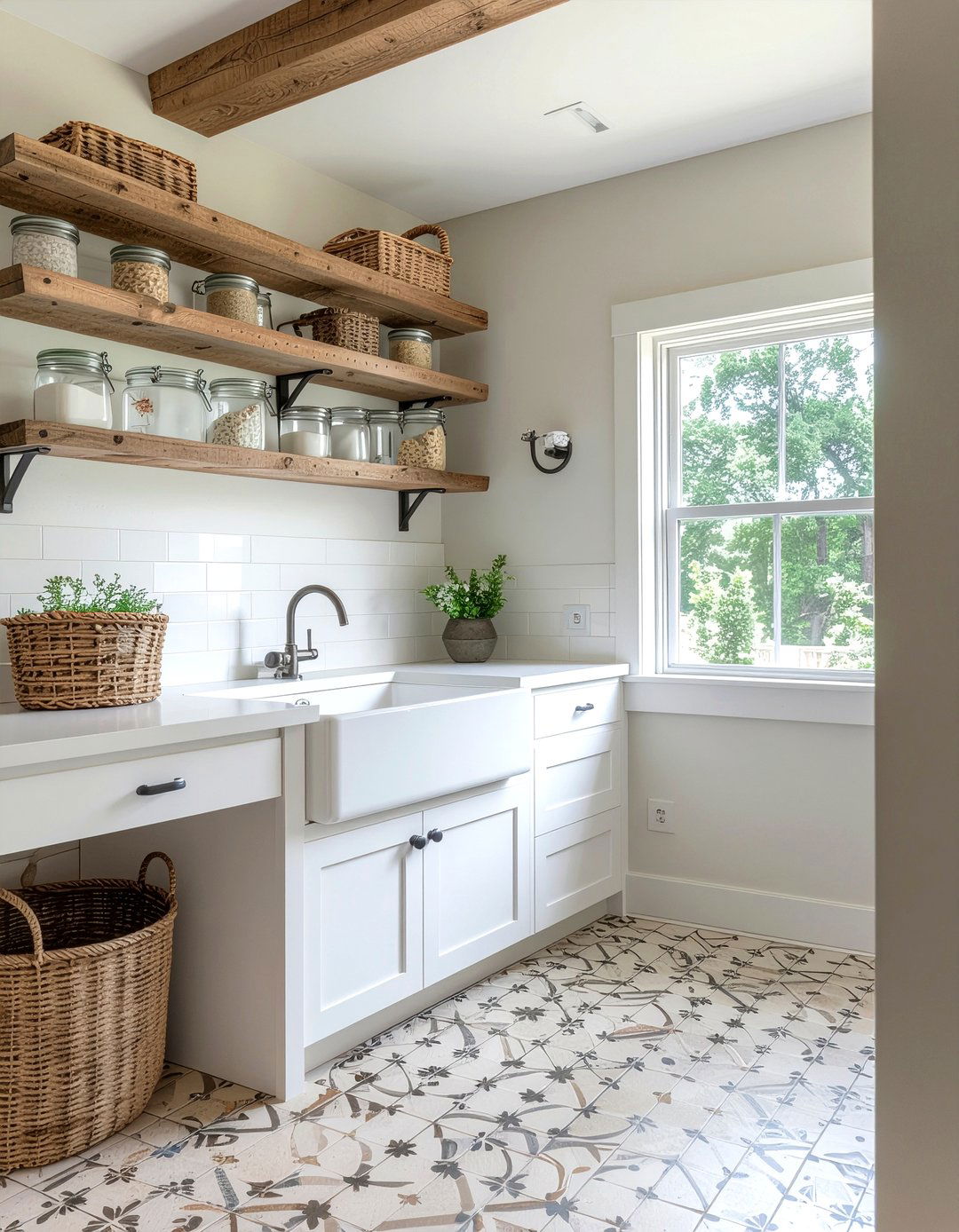 Farmhouse Laundry Room - 30 farmhouse home decor ideas