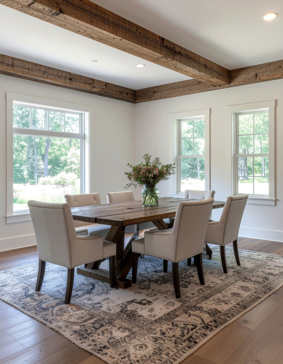 Farmhouse Living Dining Room - 30 dining room living room combo ideas