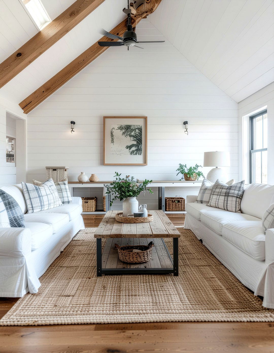 Farmhouse Living Room - 30 vintage living room ideas