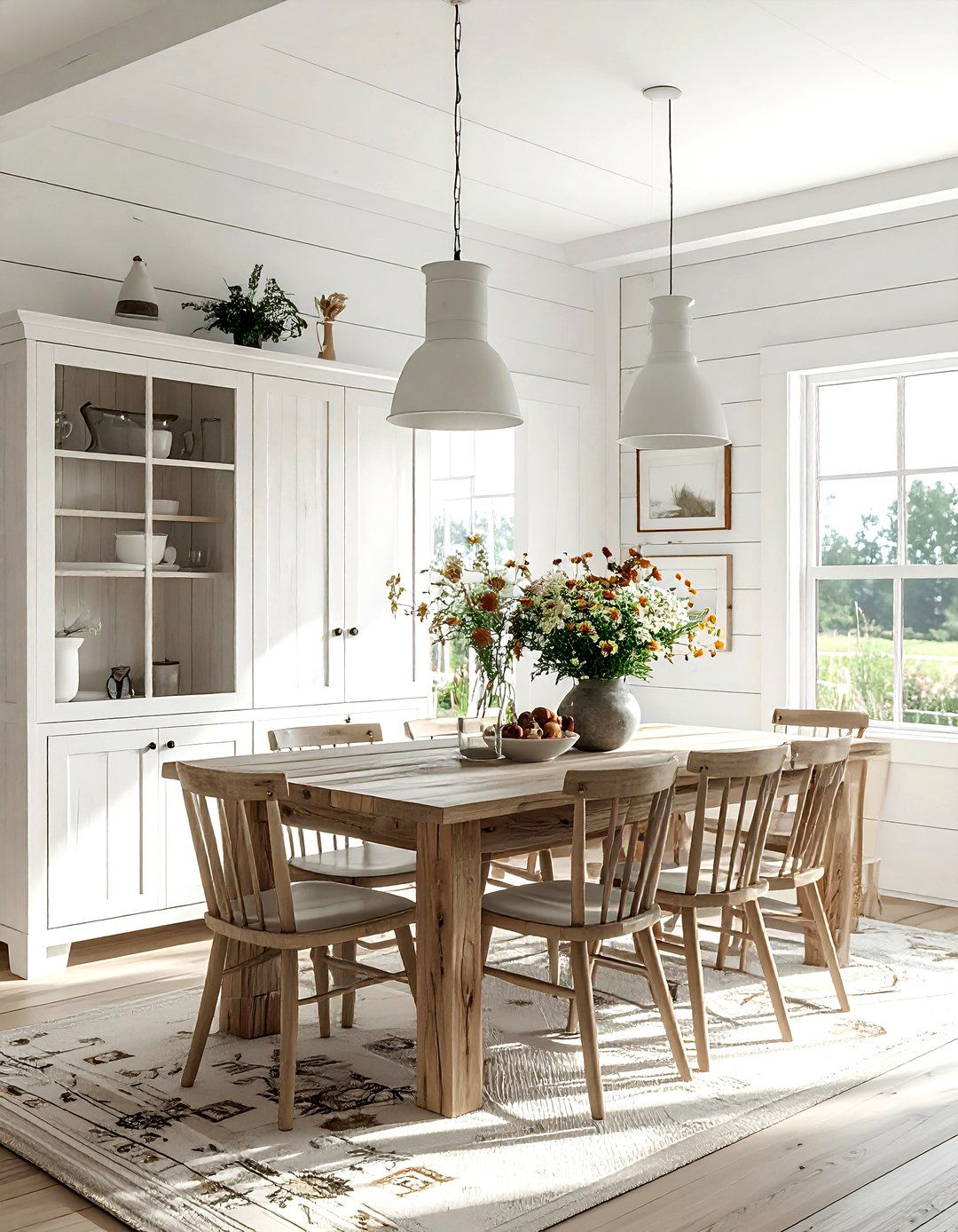 Farmhouse Lodge Dining - 30 lodge dining room ideas