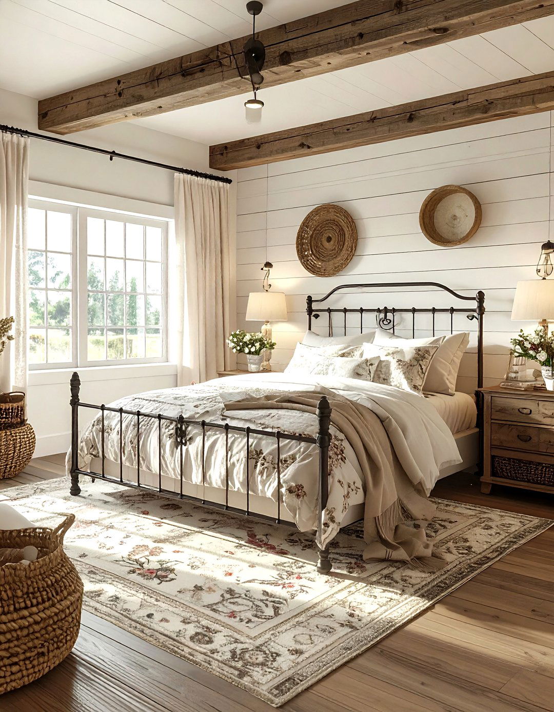 Farmhouse Master Bedroom - 30 master bedroom ideas