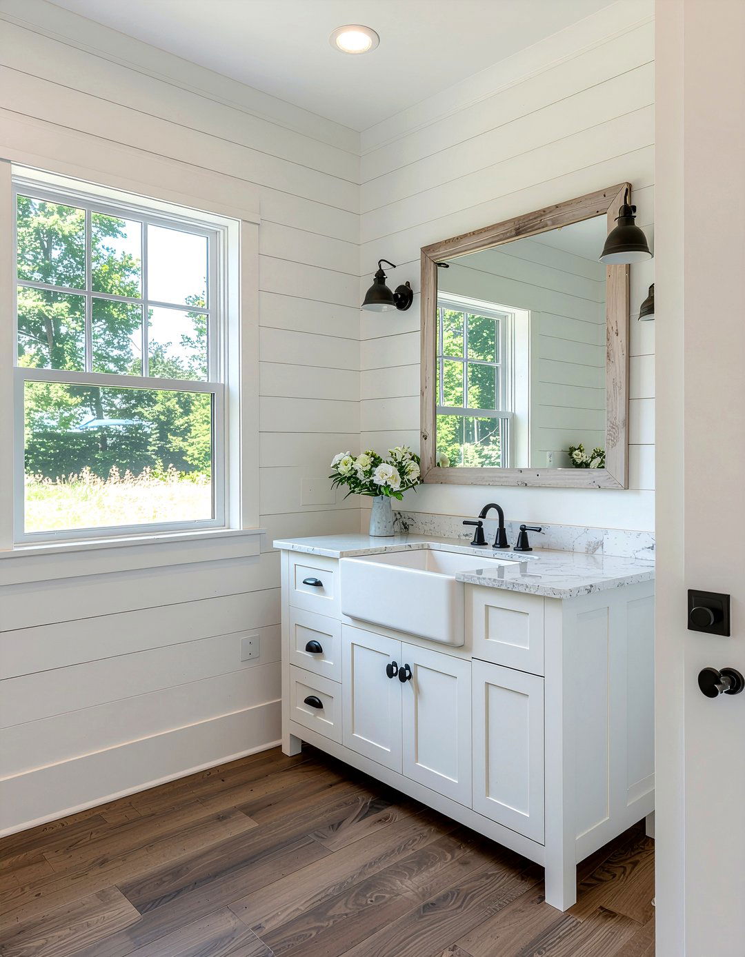 Farmhouse Medicine Cabinet - 30 mirrored medicine cabinet ideas