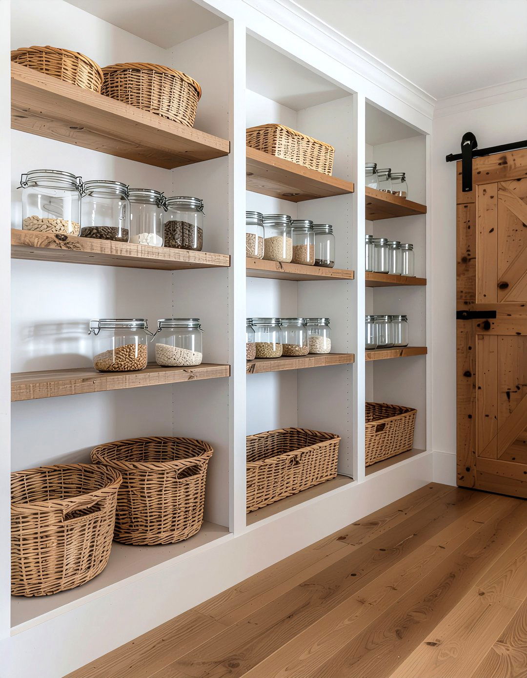 Farmhouse Pantry - 30 farmhouse home decor ideas