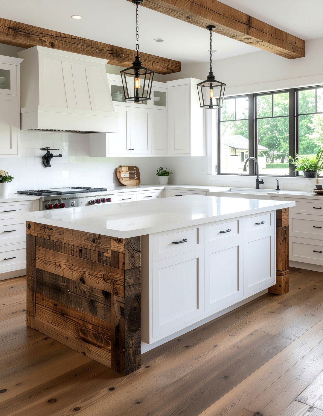 Farmhouse Peninsula - 30 kitchen peninsula ideas