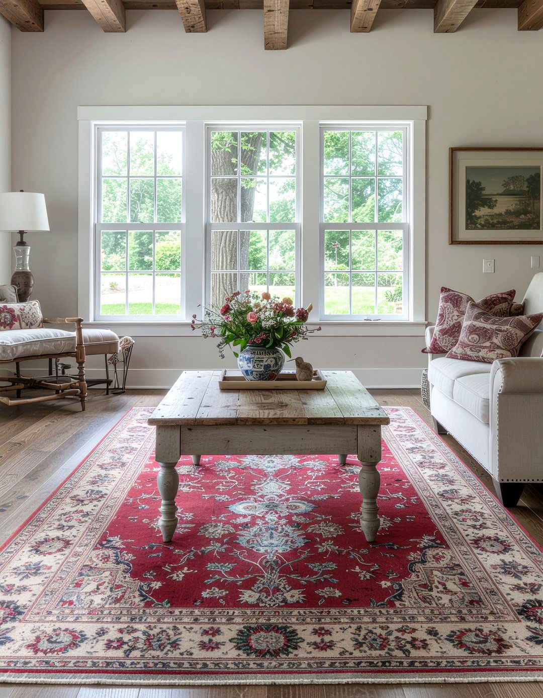 Farmhouse Persian Rug Living Room - 30 living room Persian rugs